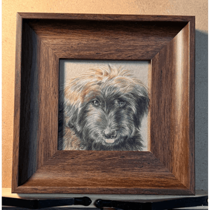 Custom Colored Pencil Portrait– Square - Metis Grace