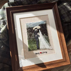 Custom Embroidered Portrait - Metis Grace