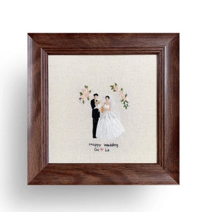 Custom Embroidered Portrait - Metis Grace