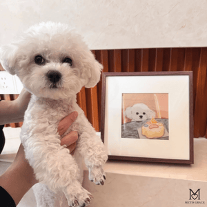 Custom Hand - Painted Ceramic Portrait - Metis Grace