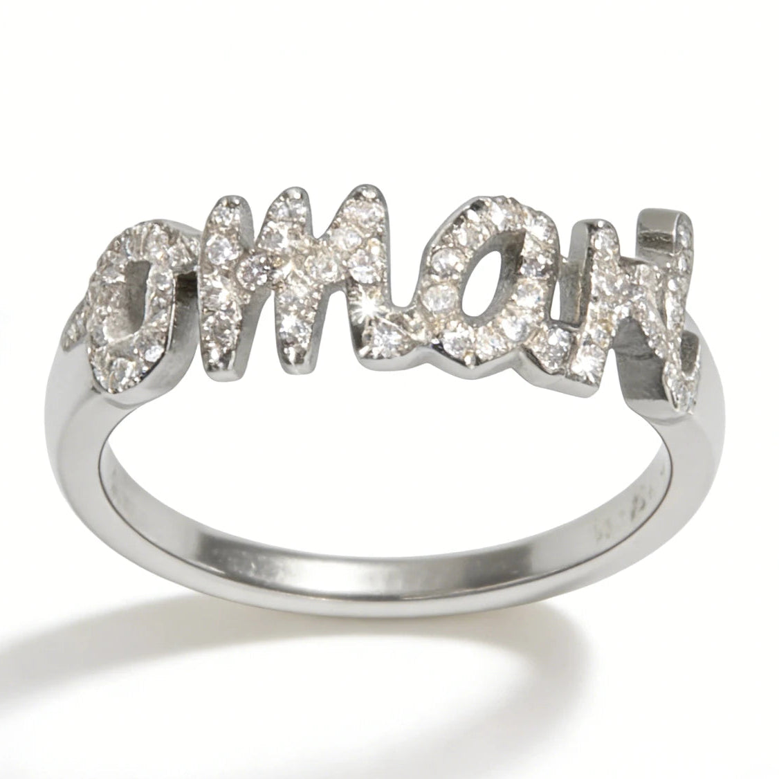 Custom Name Diamond Ring - Metis Grace
