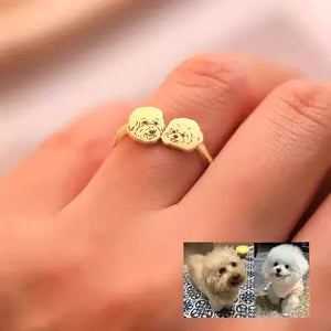 Custom Parent & Child Photo DIY Ring - 925 Sterling Silver - Metis Grace