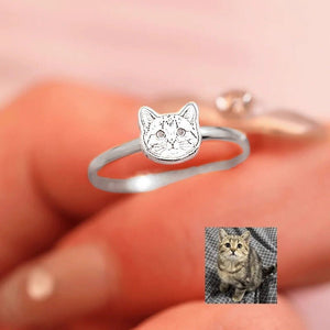 Custom Parent & Child Photo DIY Ring – 925 Sterling Silver - Metis Grace