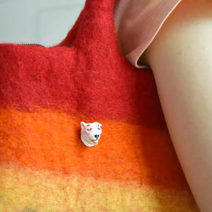 Custom Pet Brooch & Cufflinks – Handmade Clay Keepsake - Metis Grace