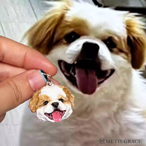 Custom Pet Clay Necklace - Metis Grace