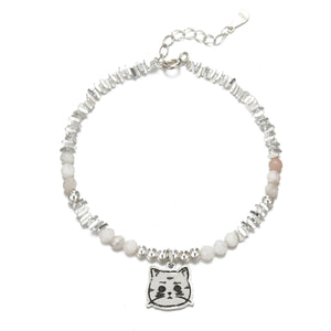 Custom Pet Photo Bracelet in 925 Sterling Silver - Metis Grace
