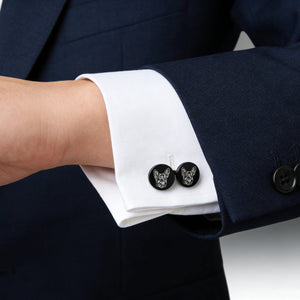 Custom Pet Photo Cufflinks - Metis Grace