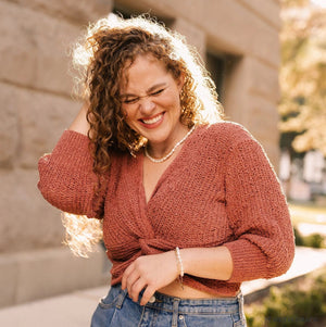 Custom S925 Silver Paperclip Birth Flower Bracelet - Metis Grace