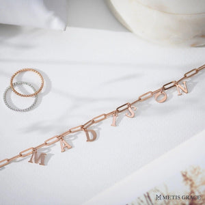 Custom S925 Sterling Silver Name Necklace - Metis Grace