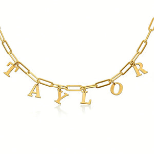 Custom S925 Sterling Silver Name Necklace - Metis Grace