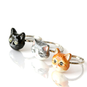 Handmade Clay Pet Portrait Ring - Metis Grace