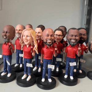 Handmade Personalized Clay Figurine - Metis Grace