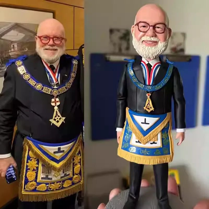 Handmade Personalized Clay Figurine - Metis Grace