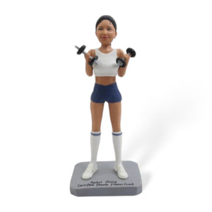 Handmade Personalized Clay Figurine - Metis Grace