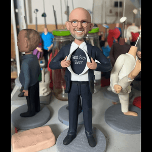 Handmade Personalized Clay Figurine - Metis Grace