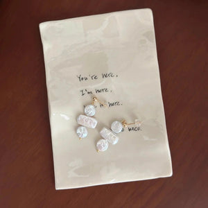 Handwritten Love Letter Ceramic Tray - Metis Grace