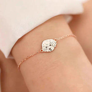Personalized 925 Sterling Silver Pet Memorial Bracelet - Metis Grace