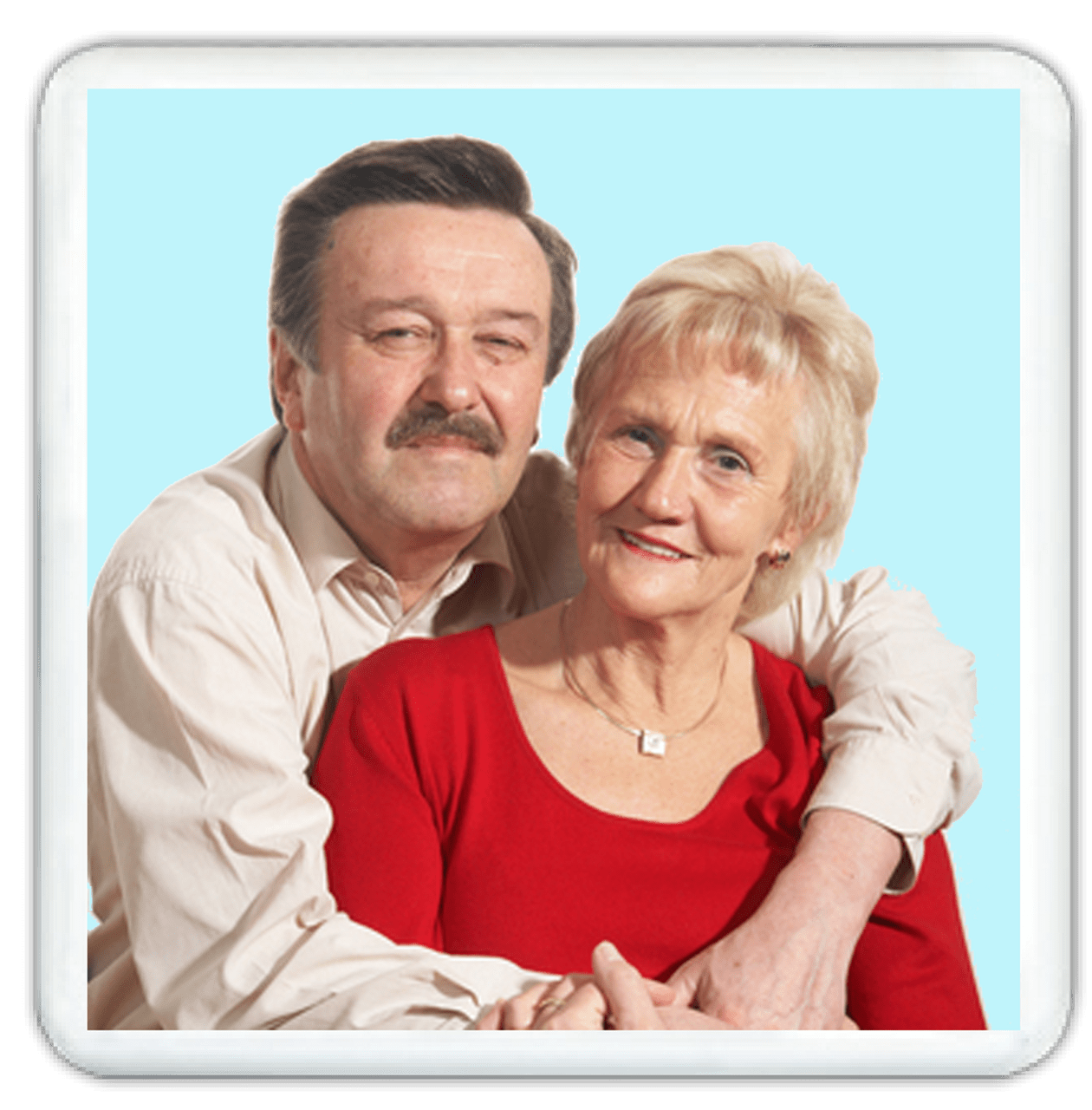 Personalized Square Ceramic Memorial Photo - Metis Grace