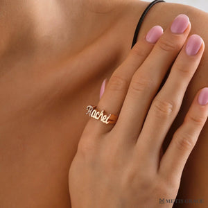 S925 3D Personalized Name Ring - Metis Grace