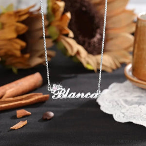 S925 Personalized Initial Necklace with Birthstone - Metis Grace