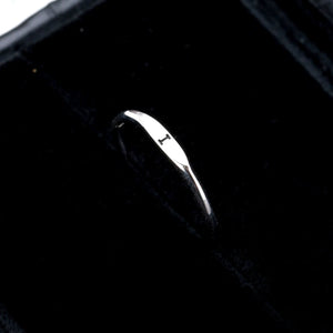 S925 Sterling Silver A–Z Initial Adjustable Ring - Metis Grace