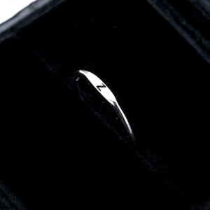S925 Sterling Silver A–Z Initial Adjustable Ring - Metis Grace