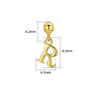 S925 Sterling Silver A–Z Letter Pendant Necklace - Metis Grace