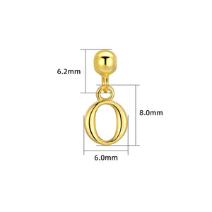 S925 Sterling Silver A–Z Letter Pendant Necklace - Metis Grace