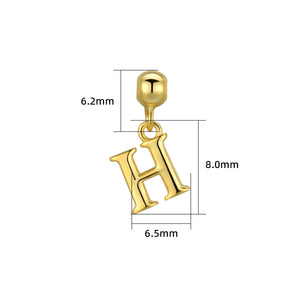 S925 Sterling Silver A–Z Letter Pendant Necklace - Metis Grace