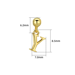 S925 Sterling Silver A–Z Letter Pendant Necklace - Metis Grace