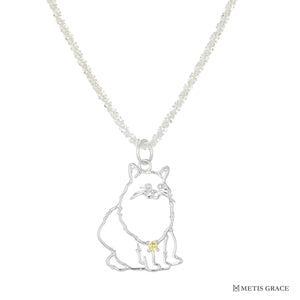 S925 Sterling Silver Custom Pet Photo Necklace - Metis Grace