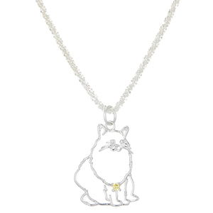 S925 Sterling Silver Custom Pet Photo Necklace - Metis Grace