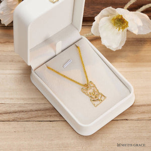 S925 Sterling Silver Custom Pet Photo Necklace - Metis Grace