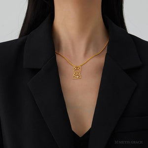 S925 Sterling Silver Custom Pet Photo Necklace - Metis Grace