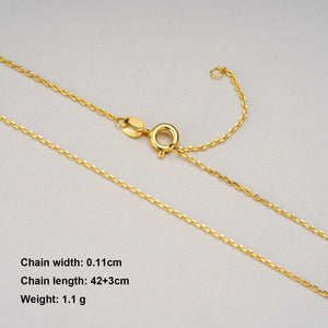 S925 Sterling Silver DIY Necklace Chain - Metis Grace