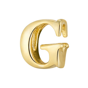 S925 Sterling Silver Hollow Alphabet Pendant Necklac - Metis Grace