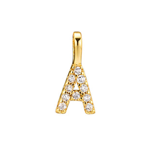 S925 Sterling Silver Initial Necklace - Metis Grace