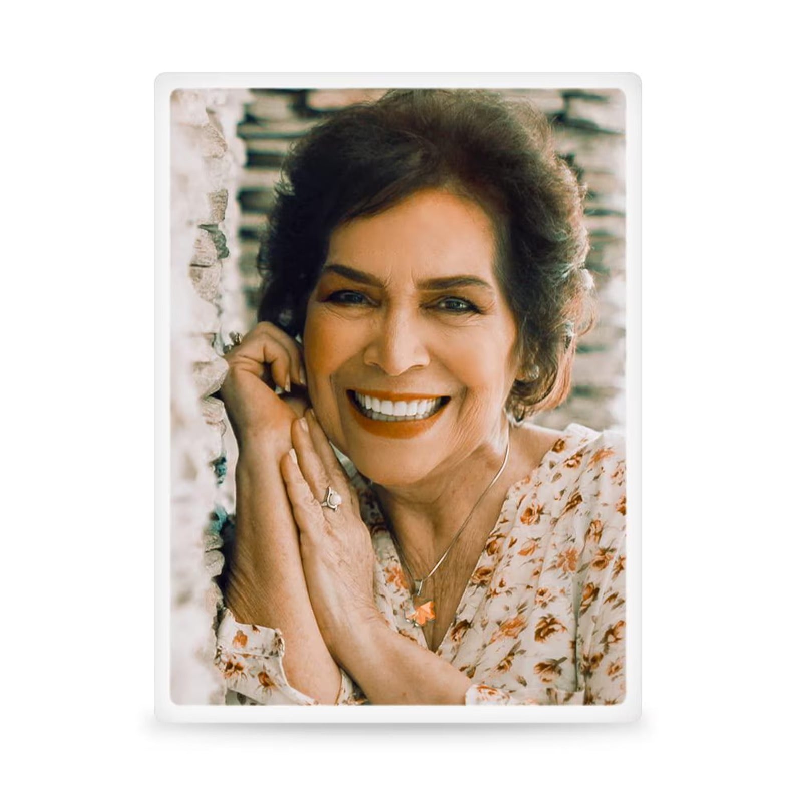 Personalized Commemorative Rectangle Ceramic Photo