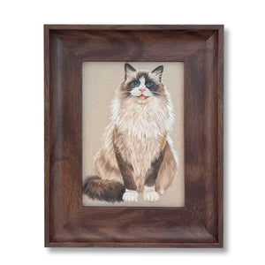 Custom Colored Pencil Portrait – Vertical Rectangle - Metis Grace