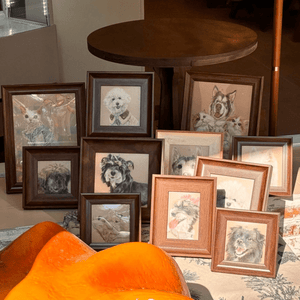 Custom Colored Pencil Portrait – Vertical Rectangle - Metis Grace