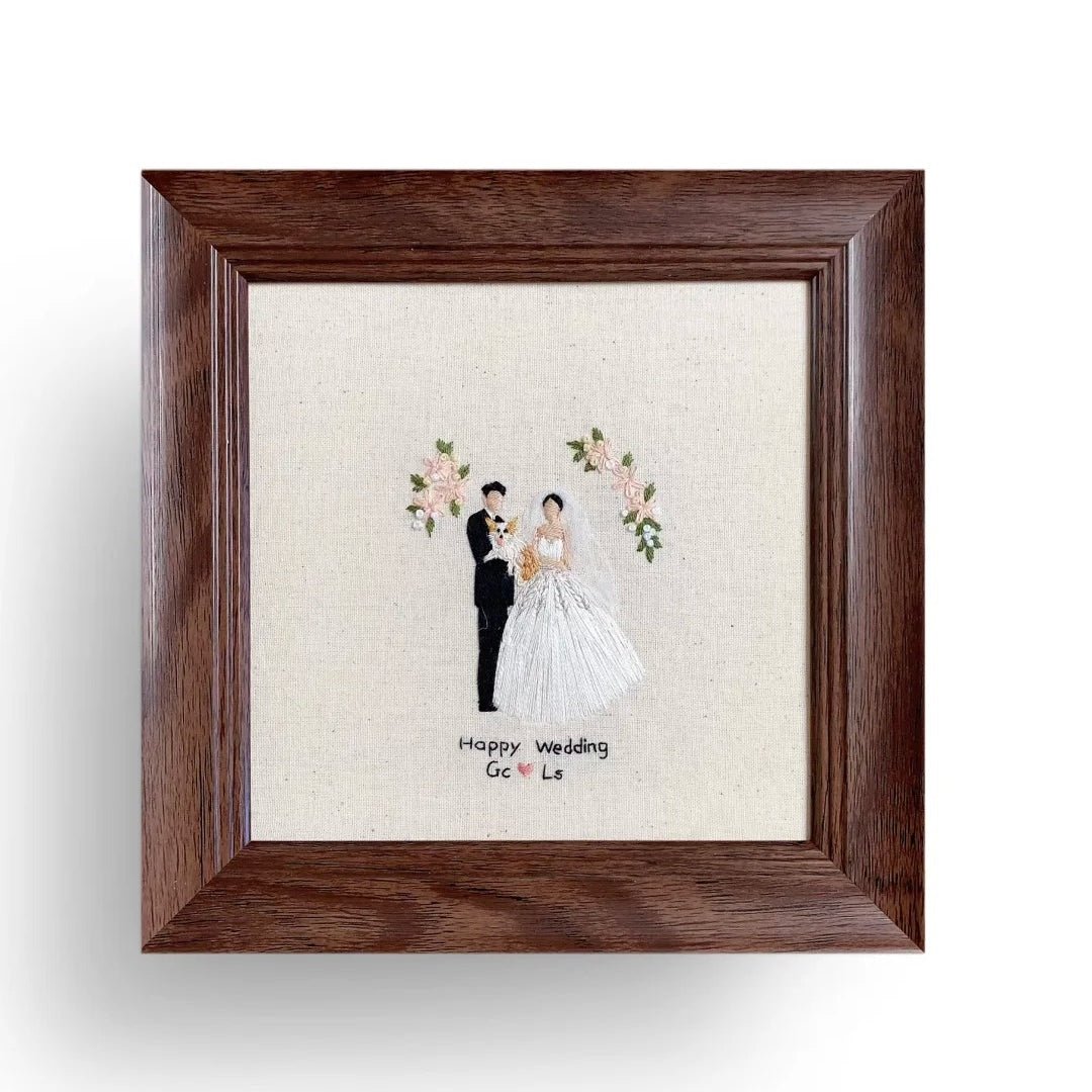 Custom Embroidered Portrait - Metis Grace