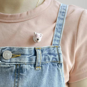 Custom Pet Brooch & Cufflinks – Handmade Clay Keepsake - Metis Grace