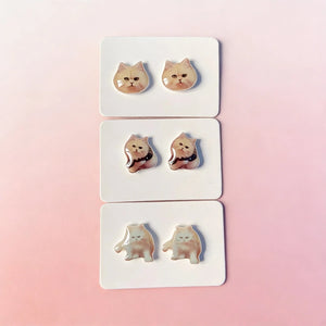 Custom Pet Earrings in 925 Sterling Silver - Metis Grace