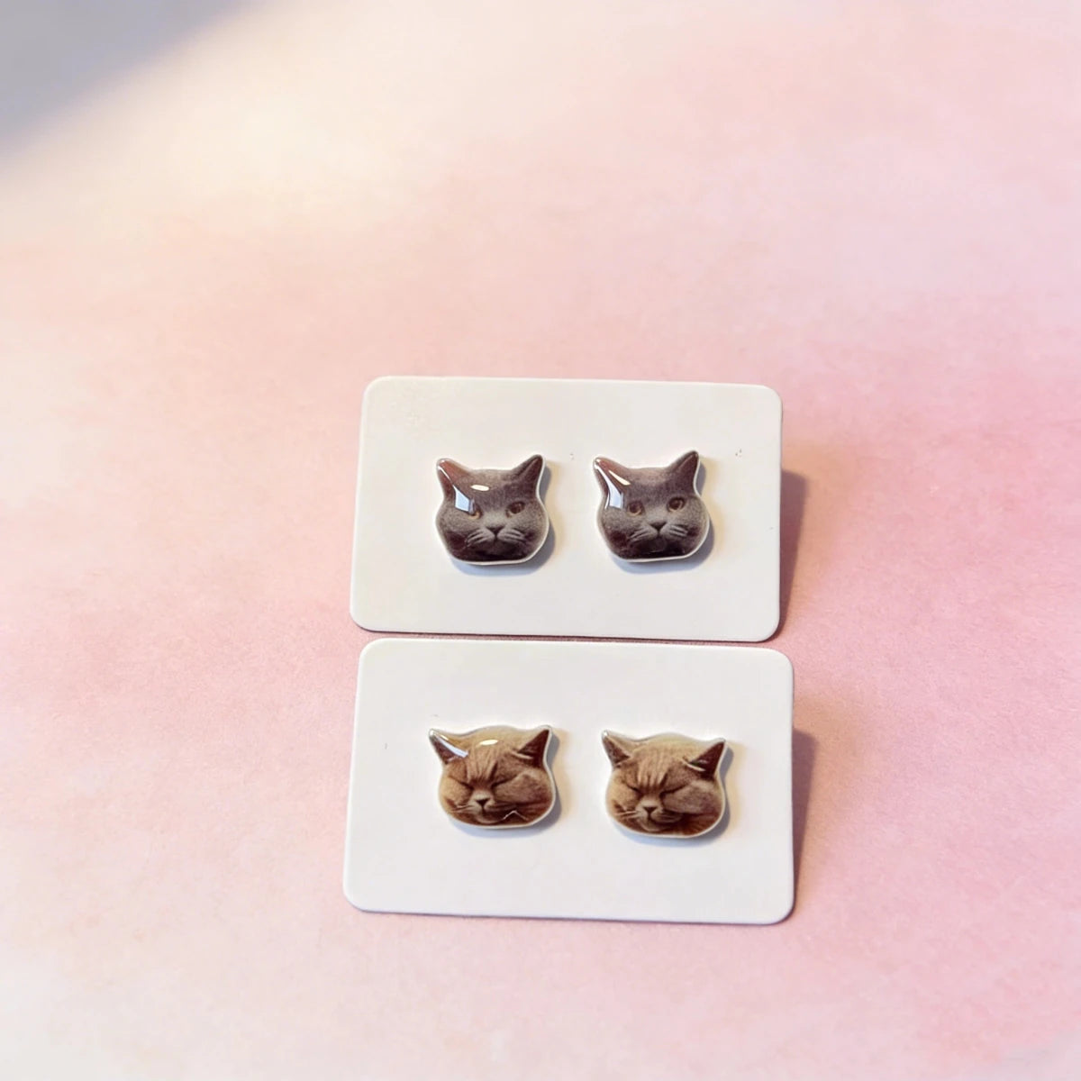 Custom Pet Earrings in 925 Sterling Silver - Metis Grace