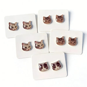 Custom Pet Earrings in 925 Sterling Silver - Metis Grace