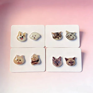 Custom Pet Earrings in 925 Sterling Silver - Metis Grace