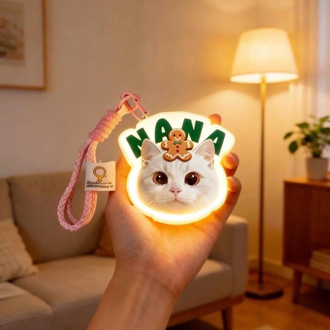 Custom Pet Photo Hanging Light - Metis Grace