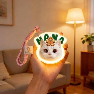 Custom Pet Photo Hanging Light - Metis Grace