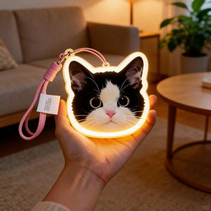 Custom Pet Photo Hanging Light - Metis Grace