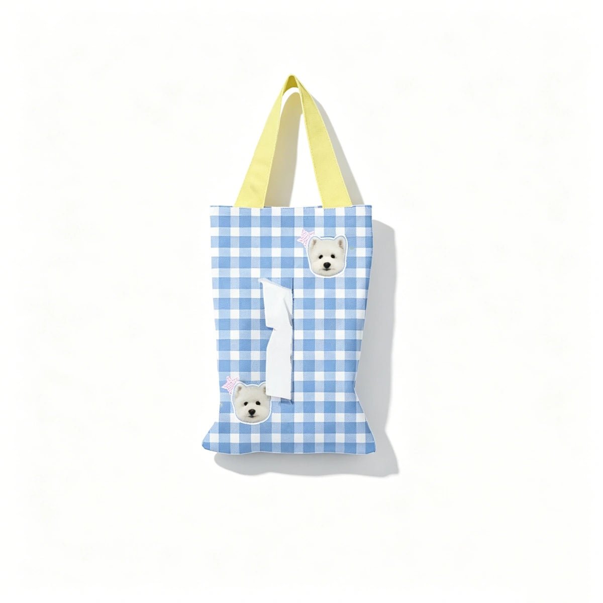 Custom Pet Photo Hanging Tissue Box Cover - Metis Grace